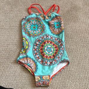 Okanu Girls One Piece Swimsuit